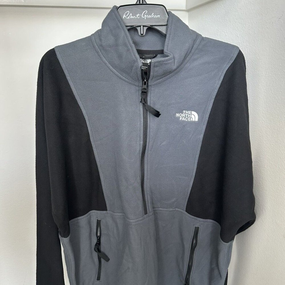 North face mens Large jacket Dark Gray NF0A5J4N174 MSRP $99 VANA M ATTITUDE 1/4